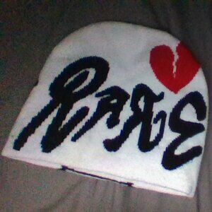 Rare beanie with spider webs
